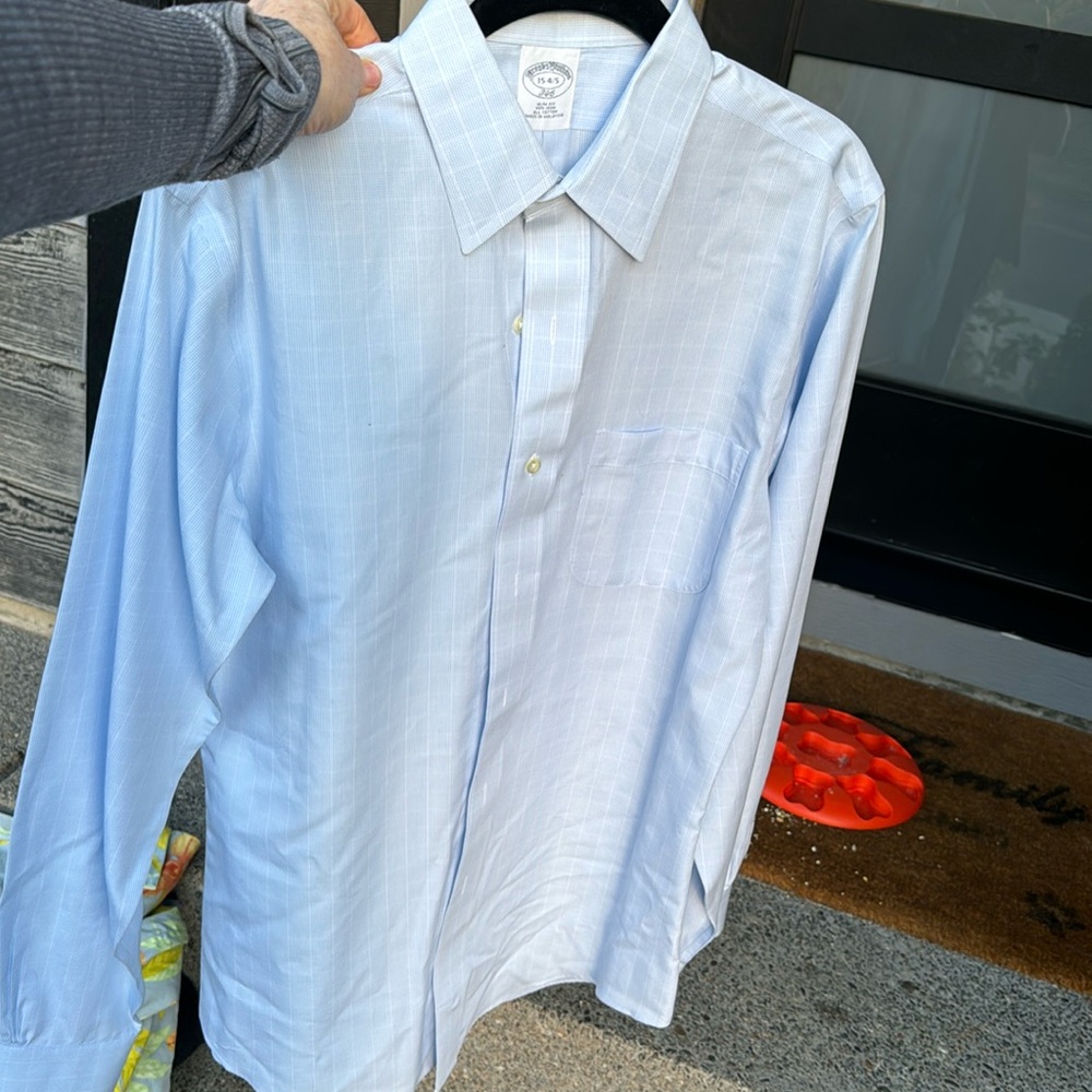 Brooks brothers button down shirt
